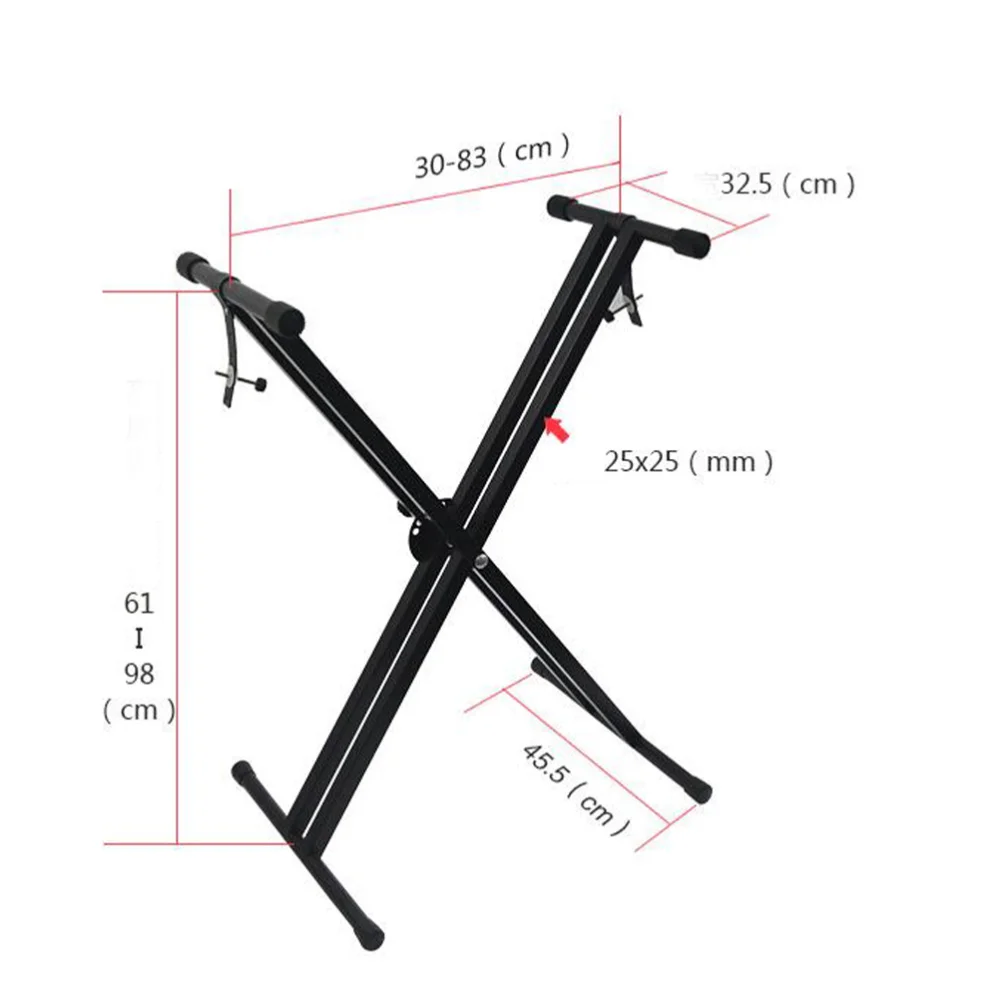 

Iron Keyboard Stand Universal Electronic Display Rack Support for Children Beginner
