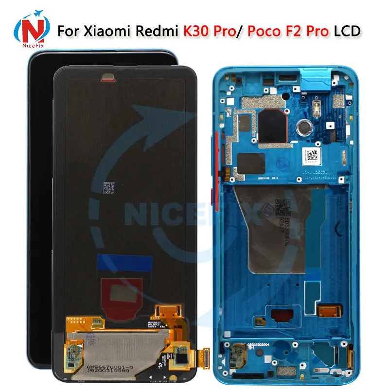 ЖК-дисплей с сенсорным экраном и дигитайзером в сборе для Xiaomi Redmi K30Pro дисплей redmiK30