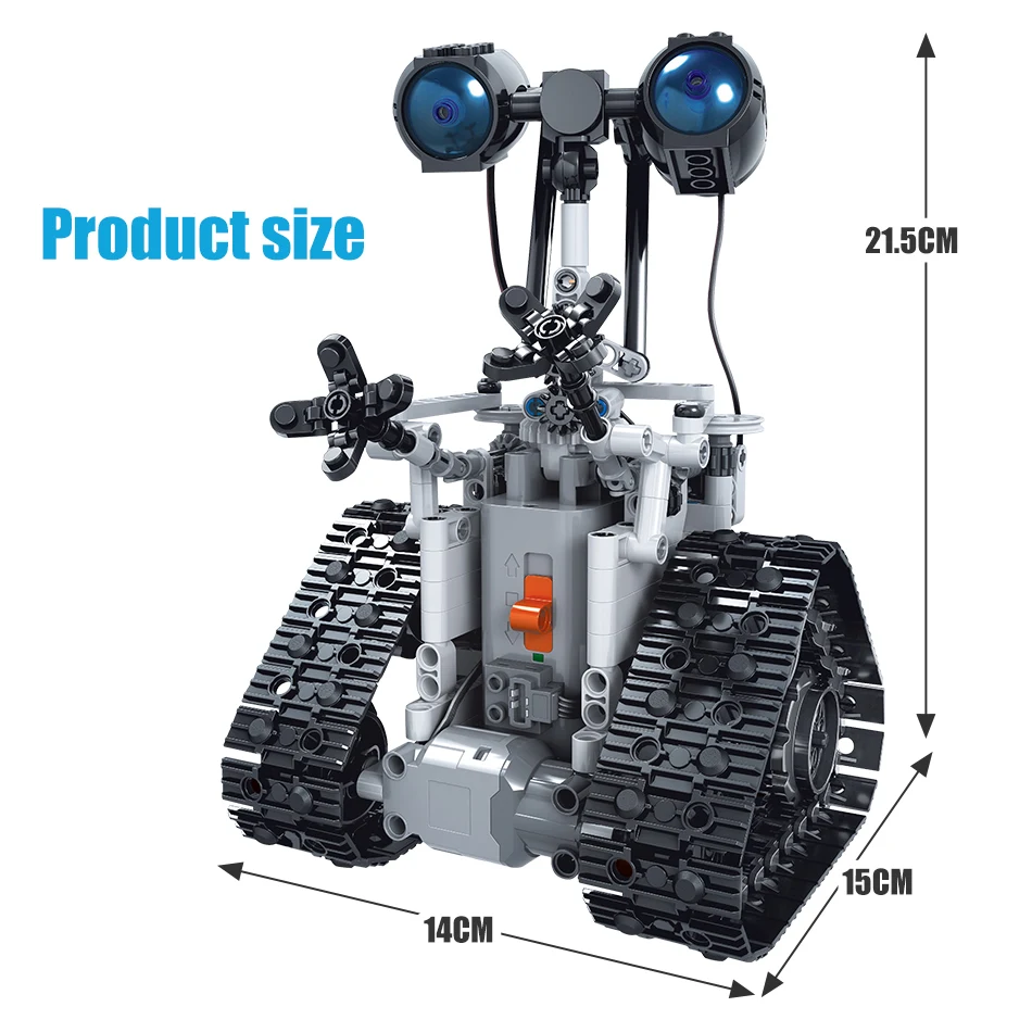 408 шт. город творческий RC робот строительные блоки для Legolying техника пульт