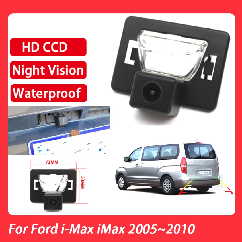 

Car Reverse Parking Camera For Ford i-Max iMax 2005 2006 2007 2008 2009 2010 Full HD Night Vision Rear View Camera Waterproof