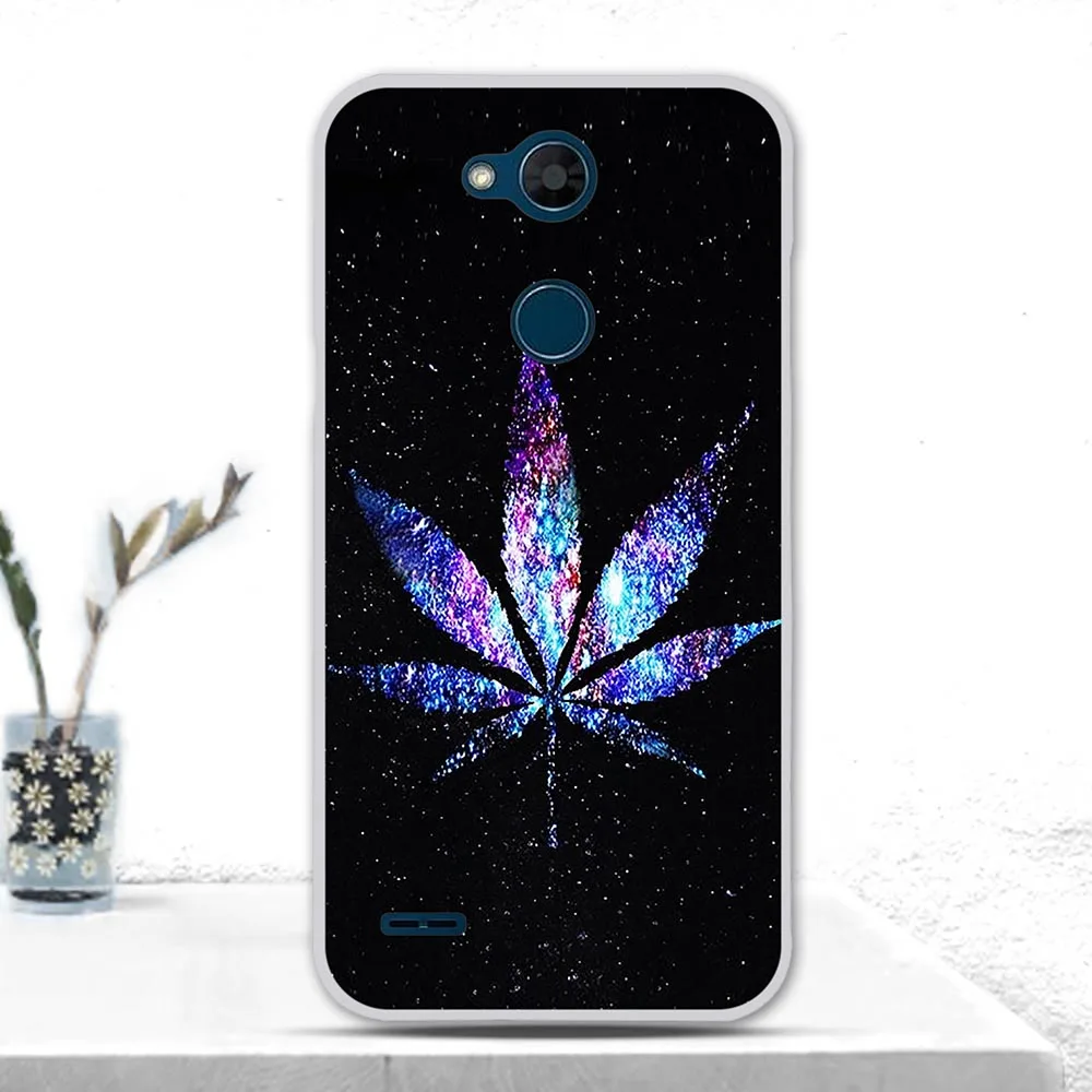 Чехол для LG Xpower 3 мягкий силиконовый чехол из ТПУ набивной рисунок X5 2018 с милыми