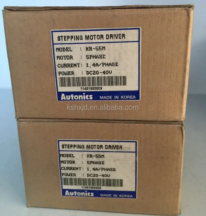 

AUTONICS STEP MOTOR DRIVER KR-55M IN STOCK