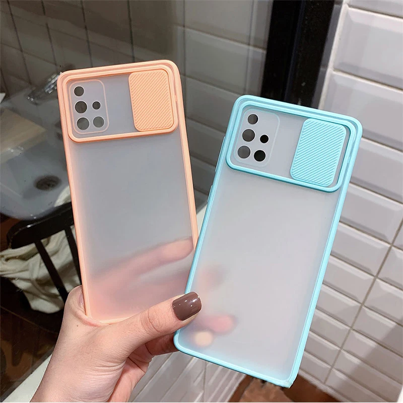 slide camera lens protector phone case for xiaomi mi 11 lite 5g 11t 10t poco x3 f3 m3 redmi 9t note 11 10 9 pro 9s 8 clear cover free global shipping