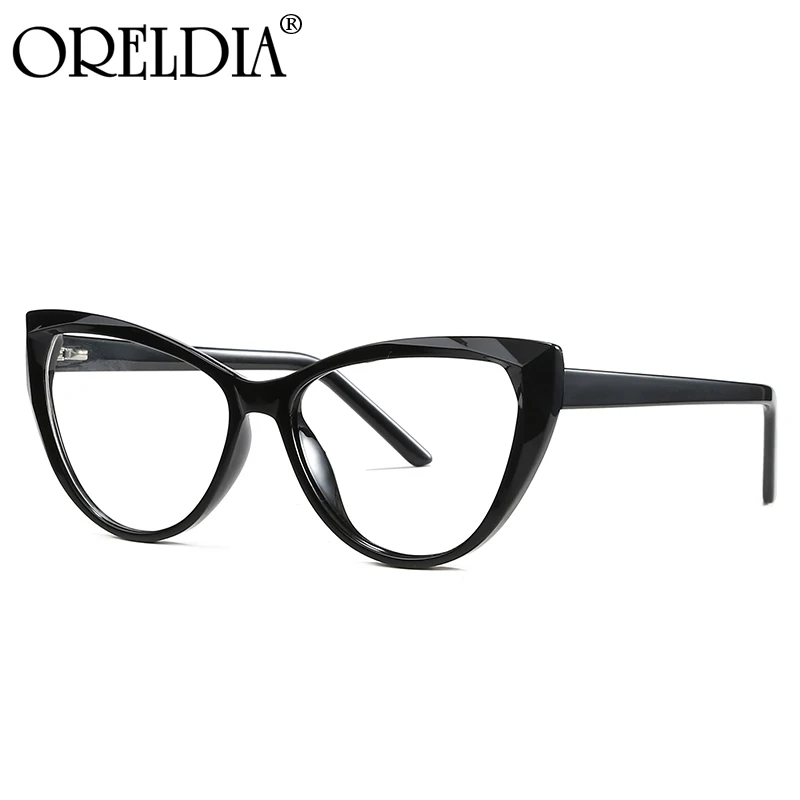 Модные солнцезащитные очки в стиле ретро оправа для очков кошачьи глаза женские