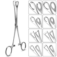 1pc professional closer opener needle clamp plier 316l surgical steel belly ear tongue septum lip piercing forceps tweezer clamp