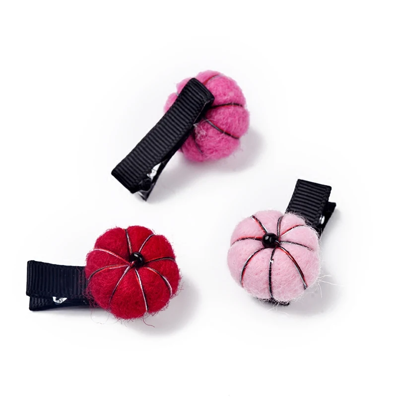 2 шт. Корейский Японский Модный комбинезон с тыквой заколки для волос девочек