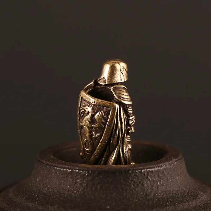 Медный армированный зонт для воинов веревка с бусинами брелков подвески