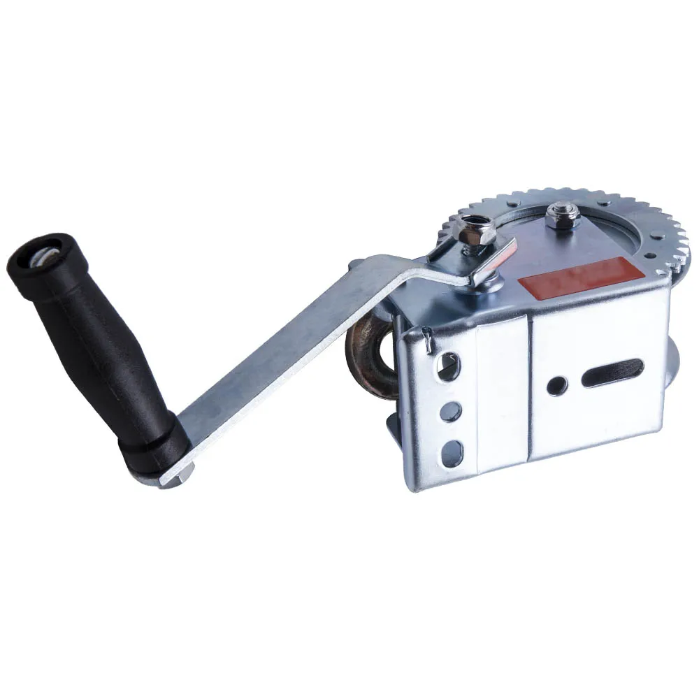 Ручная лебедка тяжелая 1200 фунтов сталь для мотовездеходов лыжных прицепов лодок