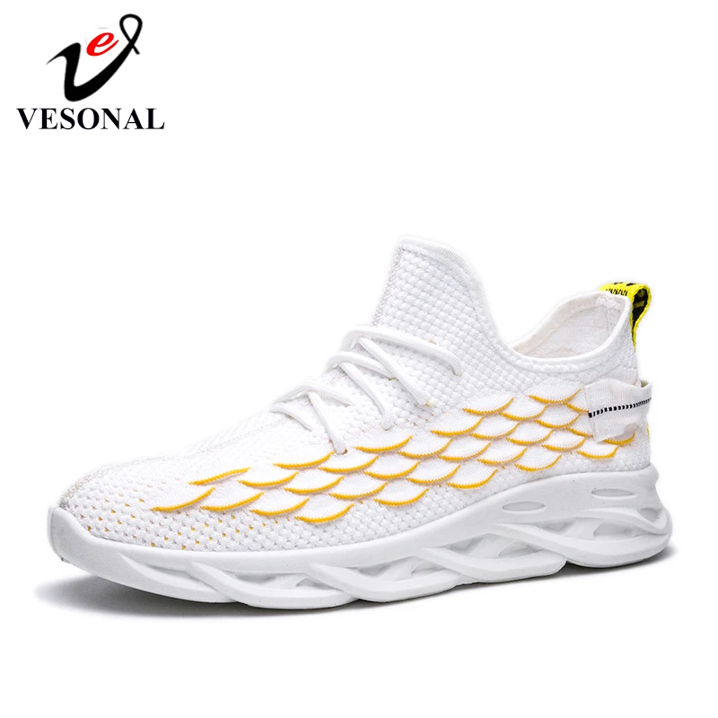 Кроссовки VESONAL мужские Повседневная дышащая удобная обувь для прогулок