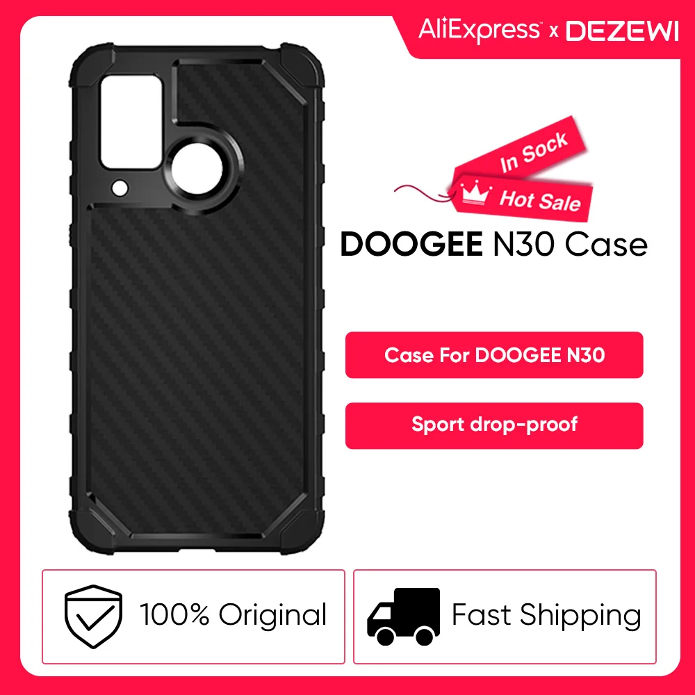 

Мягкий силиконовый чехол для смартфона в наличии DOOGEE N30 с защитой от падения