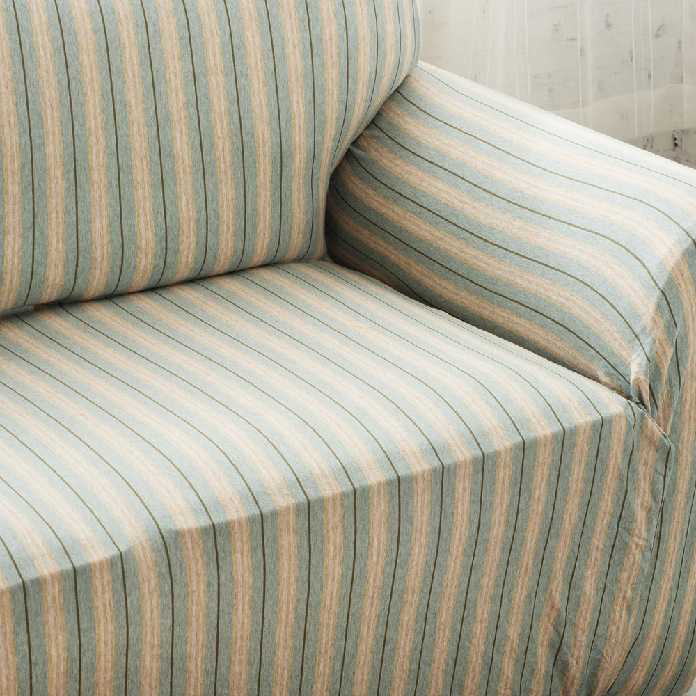 Полоса slipcovers диван крышка плотно Обёрточная бумага все включено секционные эластичный чехол для дивана Чехол Диван Полотенца для Гостиная 1/2/3/4 сиденья