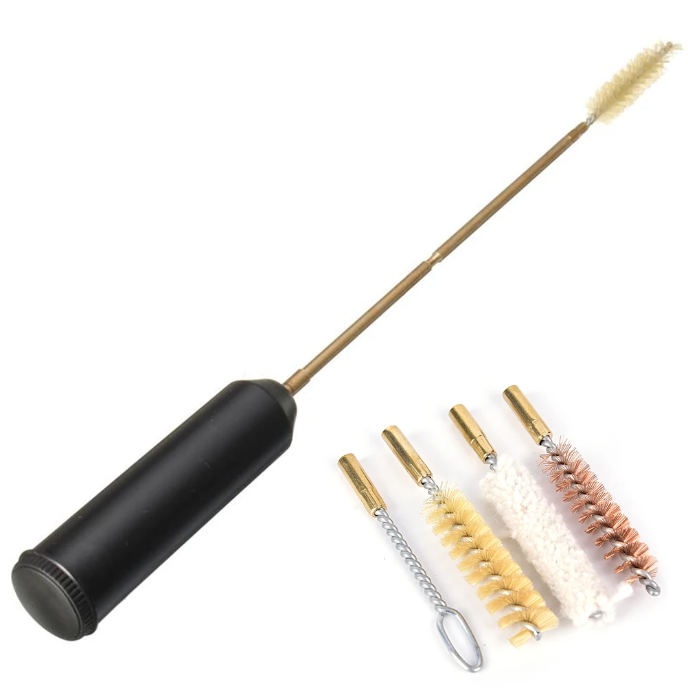 

7 Stks/set Voor Pocket Size Pistool Cleaning Kit Hand Gun Staaf Borstel Professionele Gun Cleaning Tools 22/45/357/9 Mm