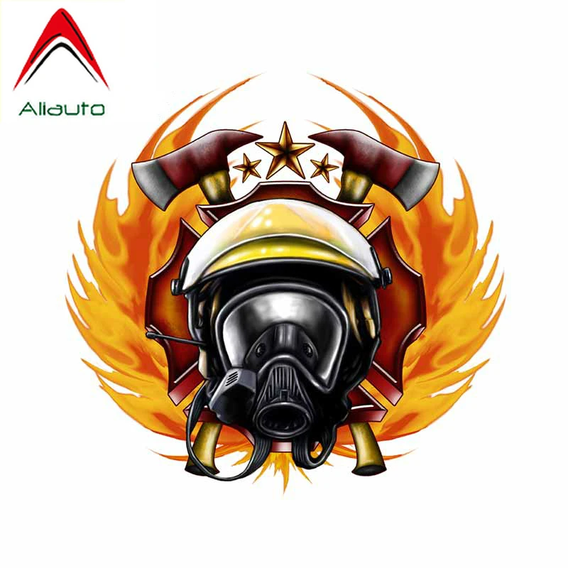 

Наклейка на автомобиль пожарного, 13 х13 см