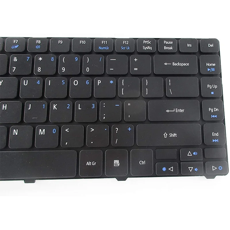 Сменная клавиатура совместимая с ноутбуком Acer Aspire 3810 4250 4253 4330 4738 4743 |