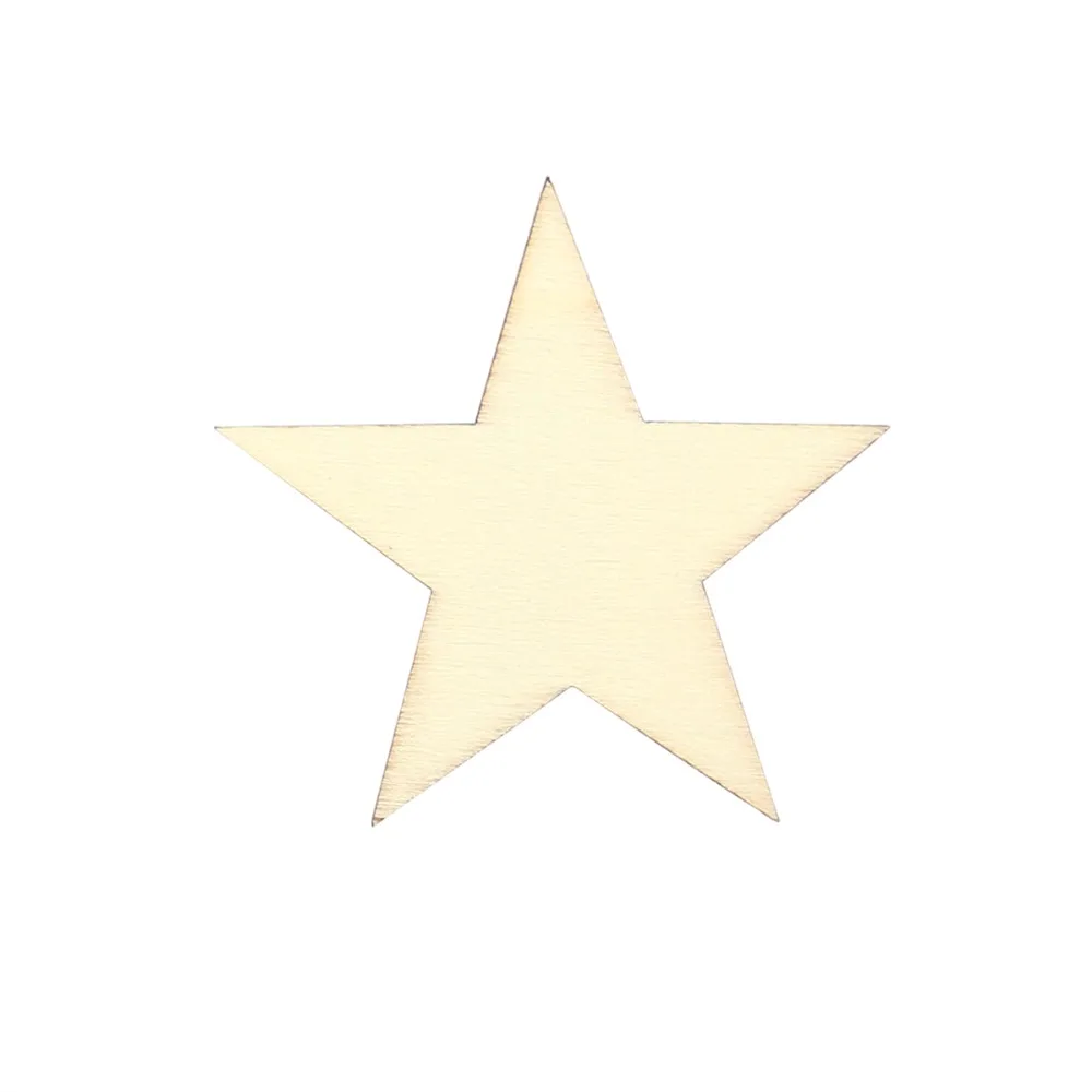 25 штук 50 мм творческие хобби необработанные деревянные вырезы готовые краски или