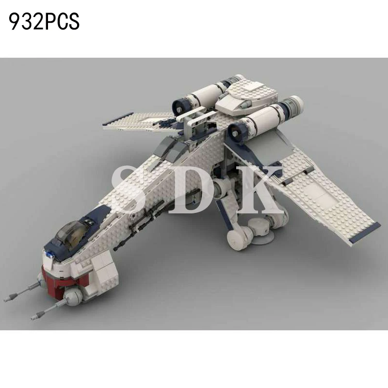 

Republic Dropship with AT-OT Walker DIY Model Building Blocks Bricks Funny Toys Brick Christmas Gifts