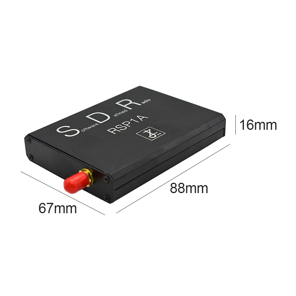 

SDR Receiver Sdrplay Rsp1A Wideband SDR Receiver 1kHz~2GHz 14Bit SDR AM FM HF SSB CW Receiver for Full Band HAMRadio Accessories