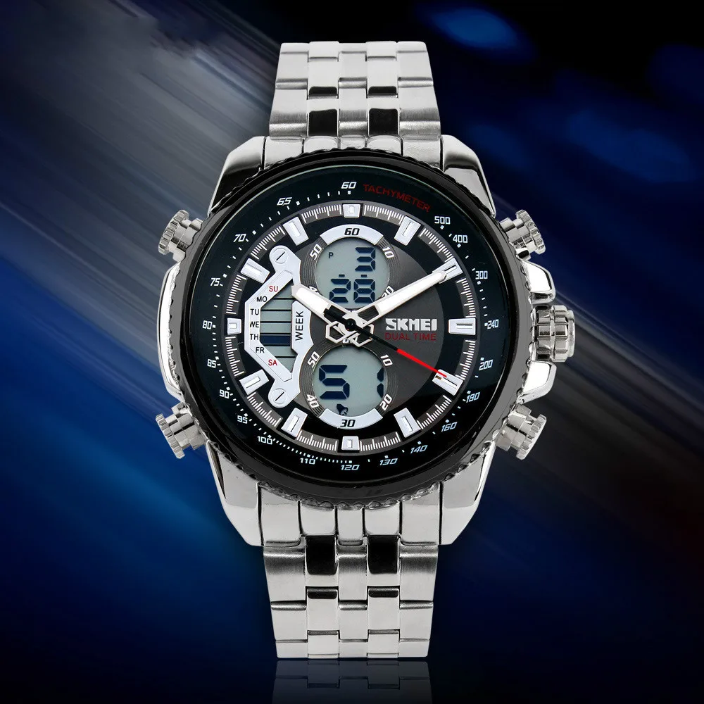 Часы наручные SKMEI Мужские кварцевые высококлассные многофункциональные