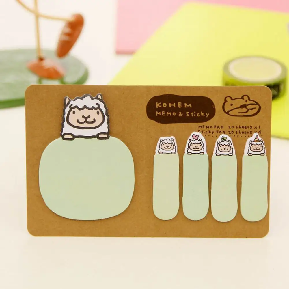 Милые Мультяшные канцелярские товары школьные принадлежности бумажные наклейки