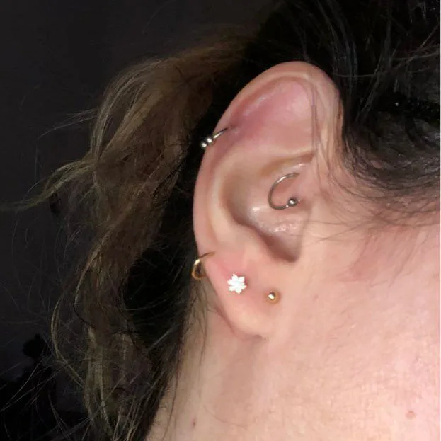 Женские серьги гвоздики из серебра 100% пробы с фианитом|Серьги-гвоздики| |