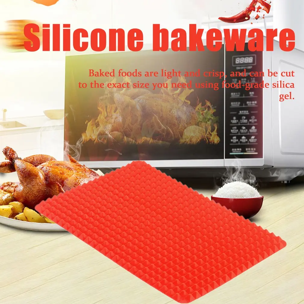 

Thin Safe Food-Grade Silicone Sheets Mat Mould Cooking Oven Baking Tray Non Stick Silicone Baking Mat Kitchen Tools