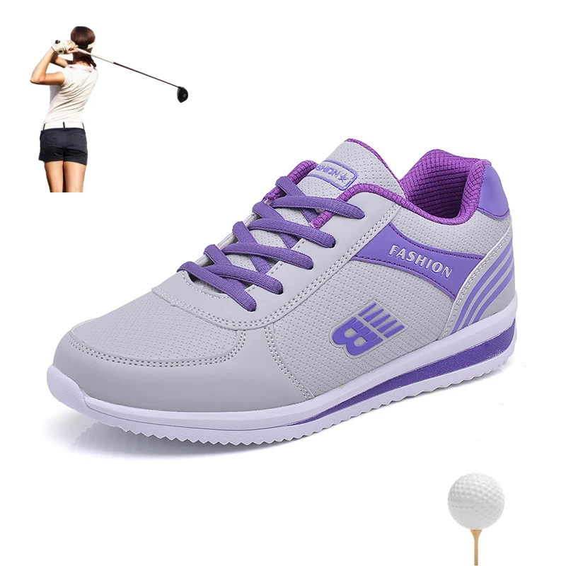 Женские осенне зимние кроссовки для гольфа тренировочные помещений