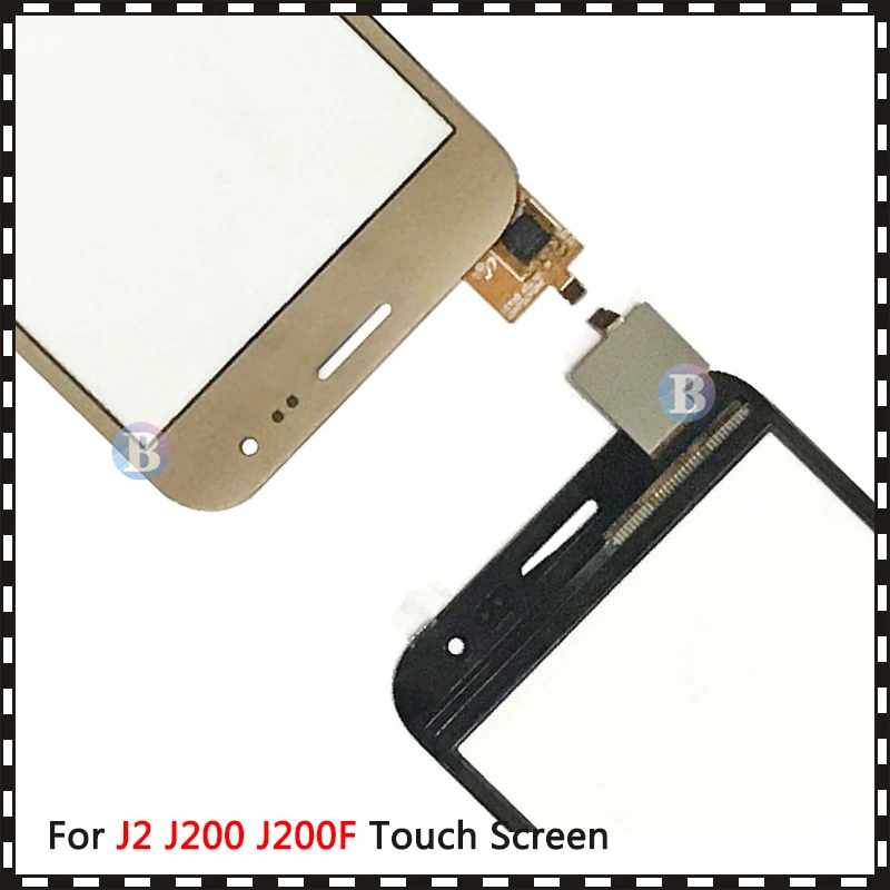 Высококачественный сенсорный экран 4 7 дюйма для Samsung Galaxy DUOS J2 2015 J200 J200F дигитайзер