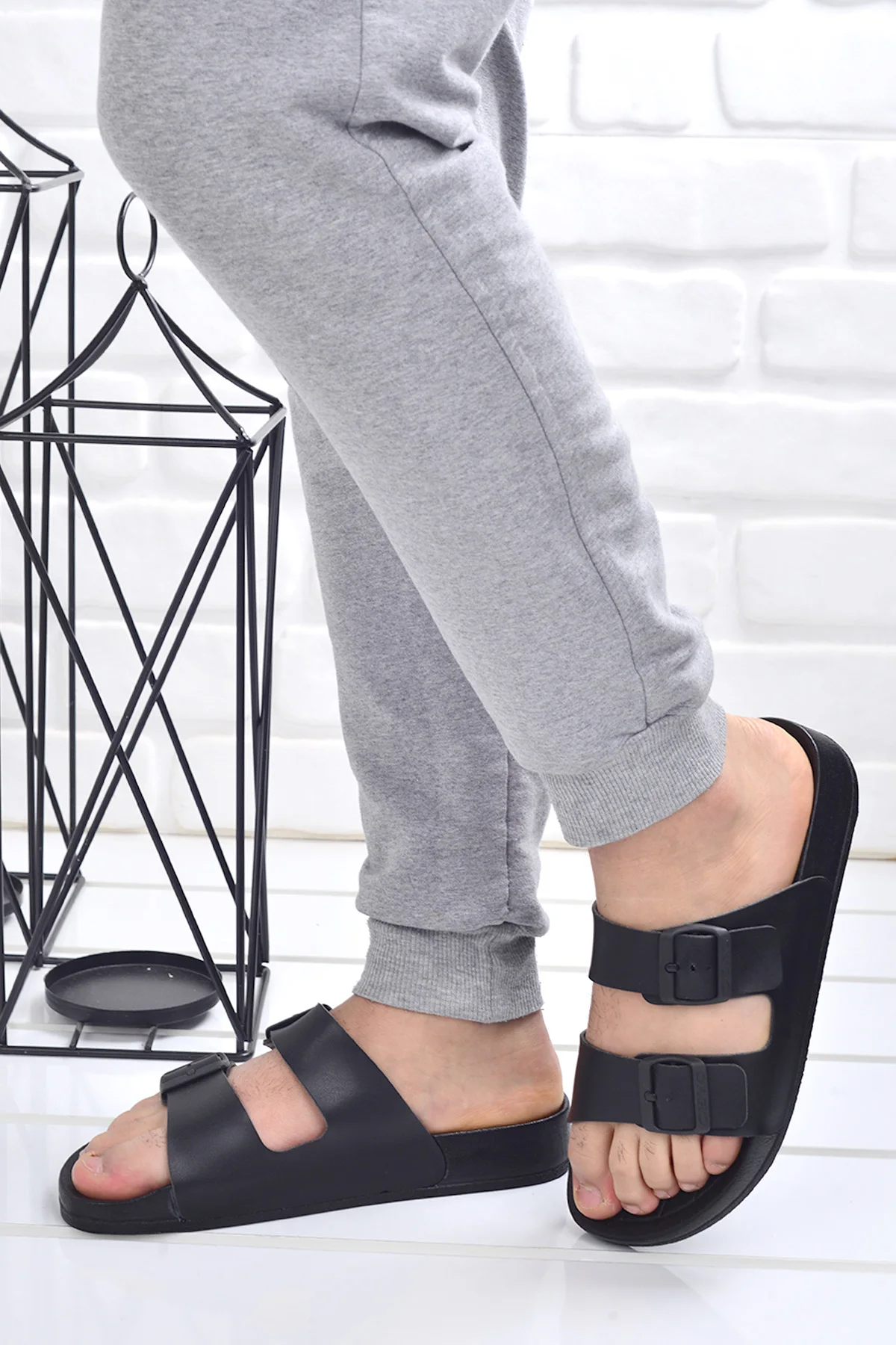 

Ceyo Bermuda-M2 ежедневных прогулок Орто pedik мужские тапочки Мужские тапочки, тапочки, мужские пляжные шлепанцы