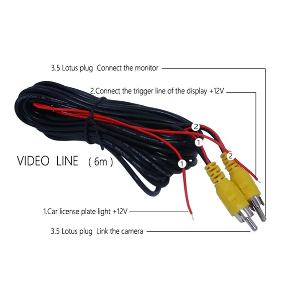 

Car Rear View Camera Reversing Parking Spare 8Led Waterproof Night-Vision Camera For Hyundai New Tucson Ix35 2006-2014