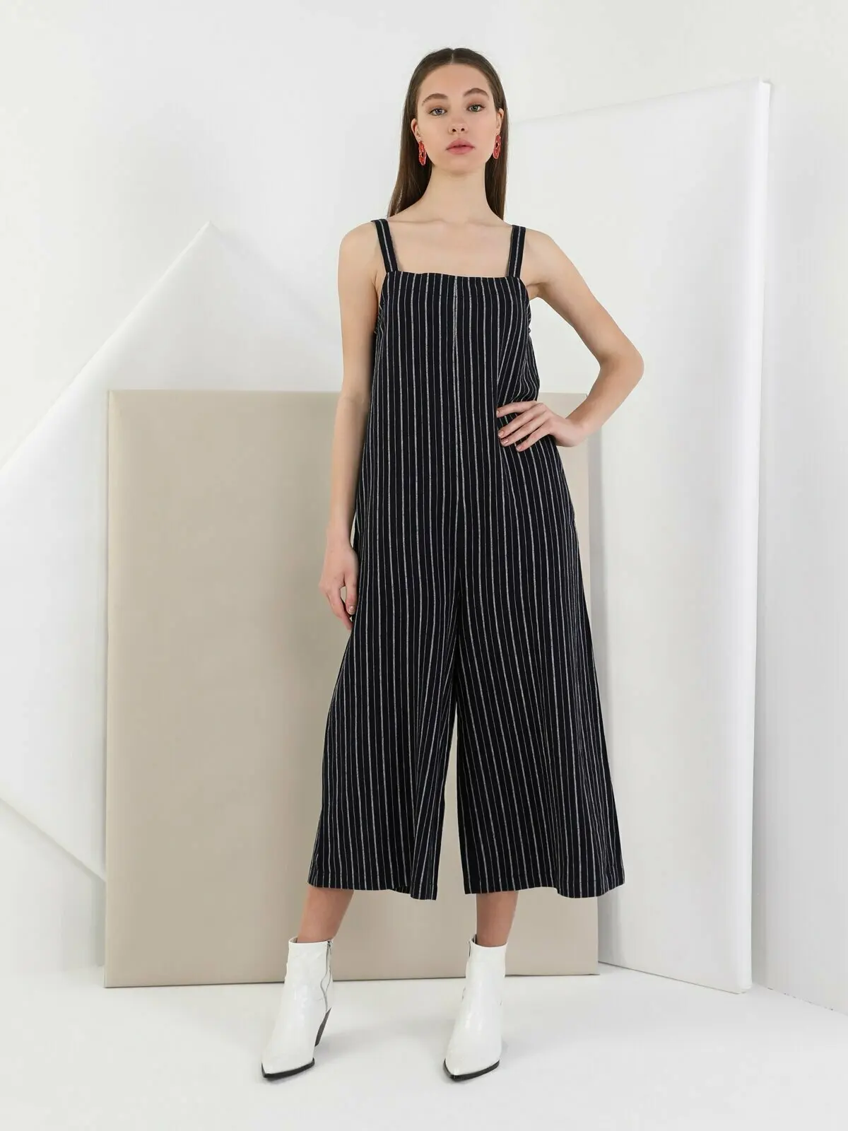 

Colins Woman Regular Fit Navy Dress ,CL1047888