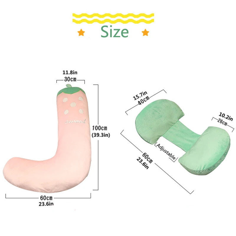 Внутренние подушки для беременных женщин сна на поясе живота во время