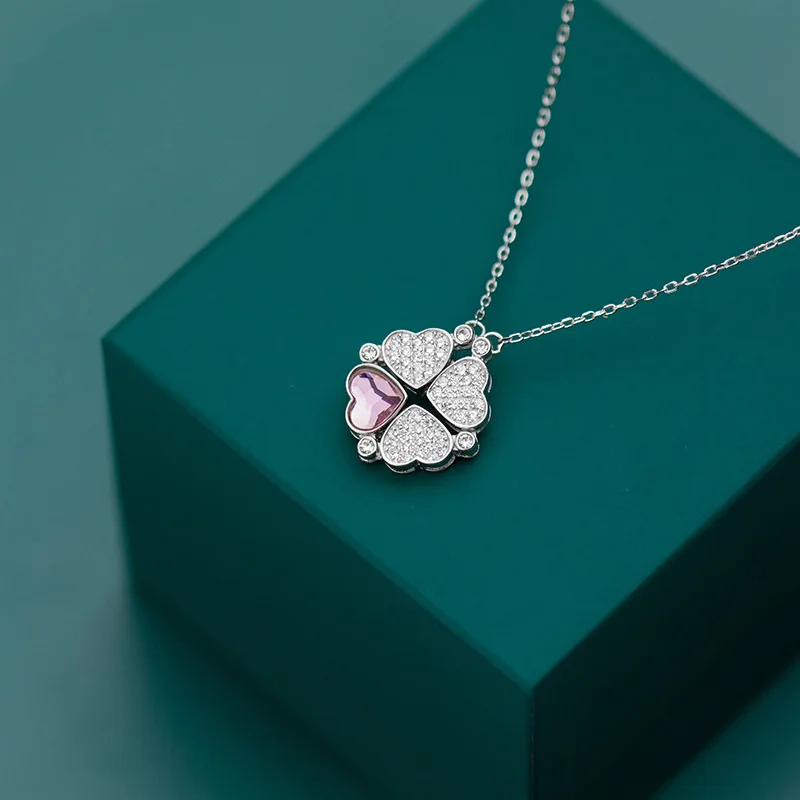 925 Серебряное колье в винтажном стиле с массивными Стразы для маленьких девочек