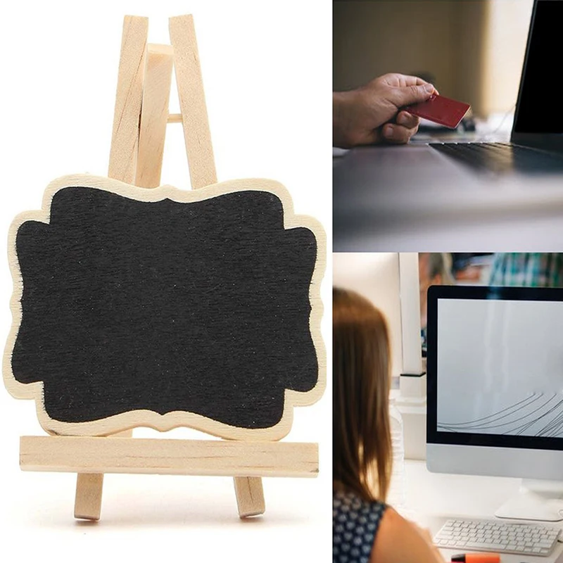 Деревянная мини доска 10 шт./компл. подставка для классной доски портативная