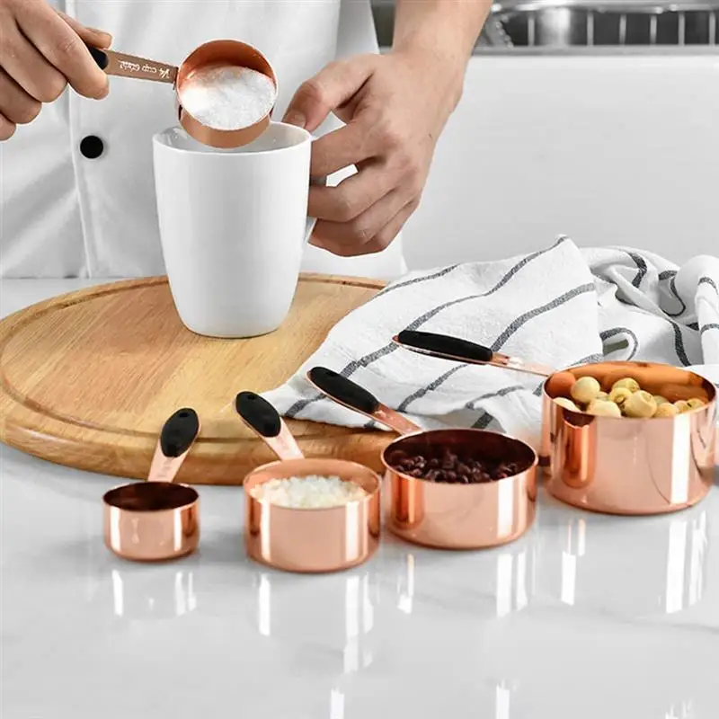 

Kitchen Measuring Spoons Multi Purpose Teaspoon Coffee Sugar Measuring Scoop Stainless Steel Cake Flour Baking Measuring Tools