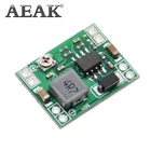 Понижающий модуль питания AEAK, сверхмалый размер DC-DC, 3 А, Регулируемый понижающий преобразователь для Arduino, LM2596, 5 шт.