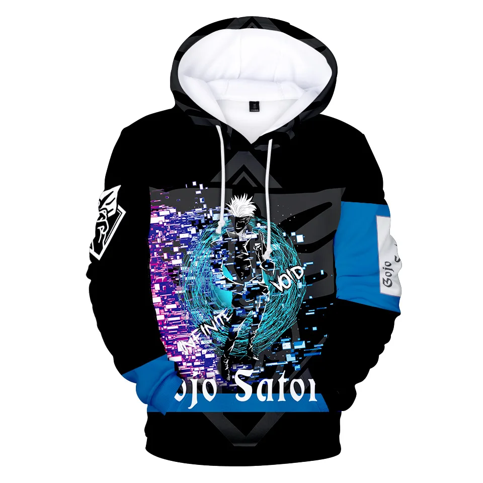 

Popular Cosplay Jujutsu Kaisen 3D printed Hoodies Sweatshirts Boys/Girls Fashion Sweatshirt Adult Child Casual Pullovers Tops