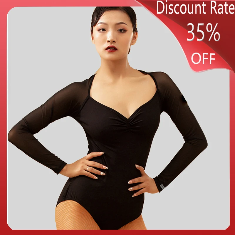 Соблазнительное боди с длинным рукавом Топы для взрослых костюмы