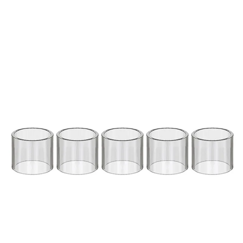 FATUBE 5pcs straight mini glass cups for Melo 2 / Melo 3 mini nano / Melo 4 D22 D25 / MELO RT 22 25 300 6.5ml 3.5ml GLASS TUBE