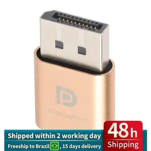 Новый адаптер виртуального дисплея, муляж порта дисплея, 4K, разъем эмулятора призрака без головы EDID 1920*1080 @ 60 Гц