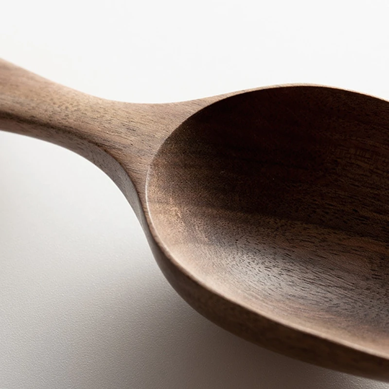 Черный орех кофе в зернах Лопата для риса чая лопатка еды совок муки|Кофейные