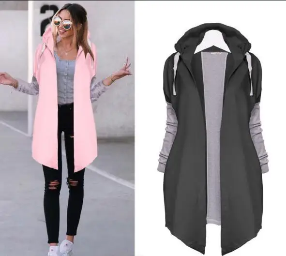 Женский новый осенне-зимний длинный свитер с кружевом в европейском и