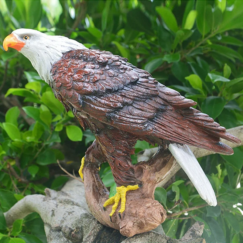 Креативная Статуя Орла из смолы декоративный орнамент реквизит для сцены