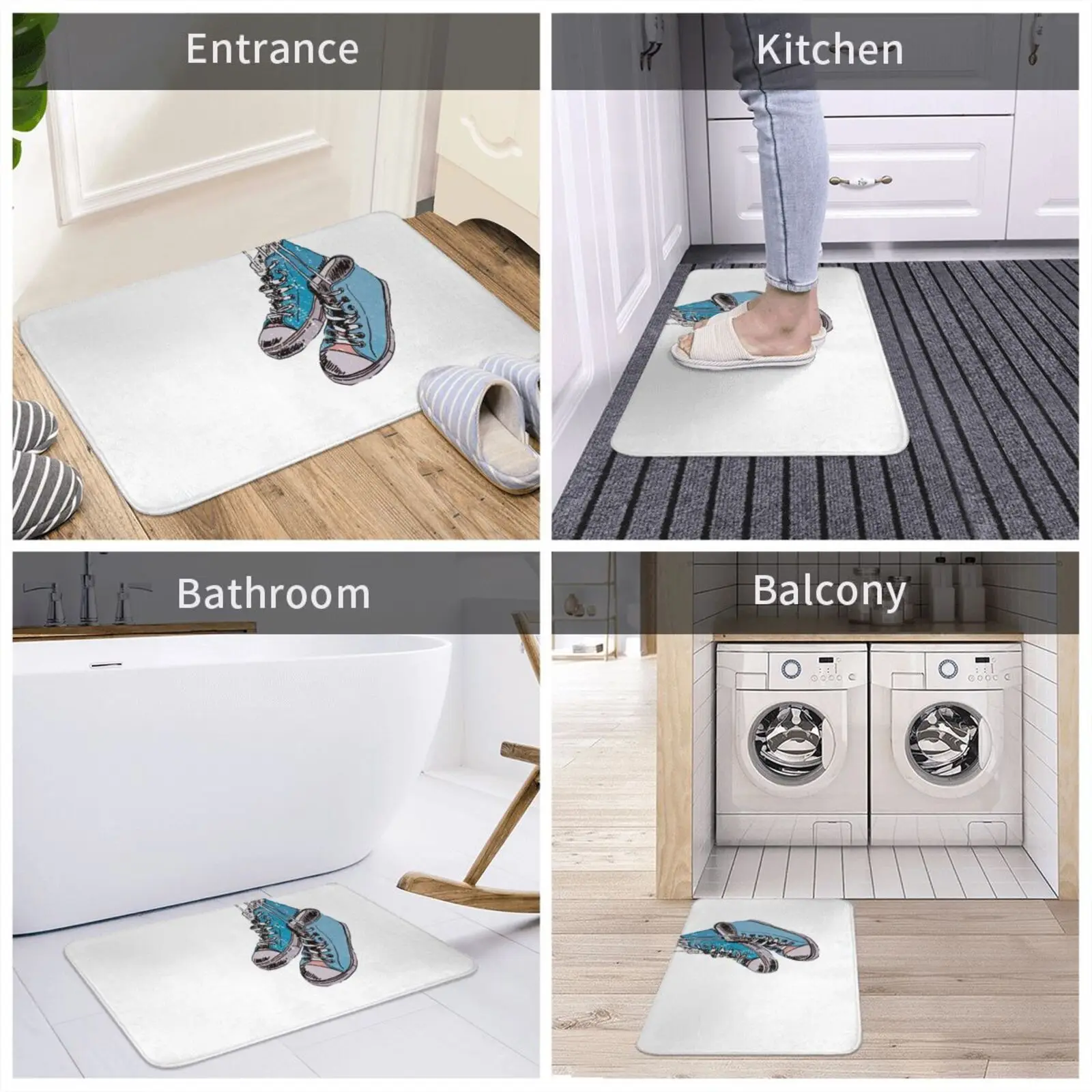 Коврик для входной двери в стиле ретро коврик ванной 2021 гоночный автомобиль Абу