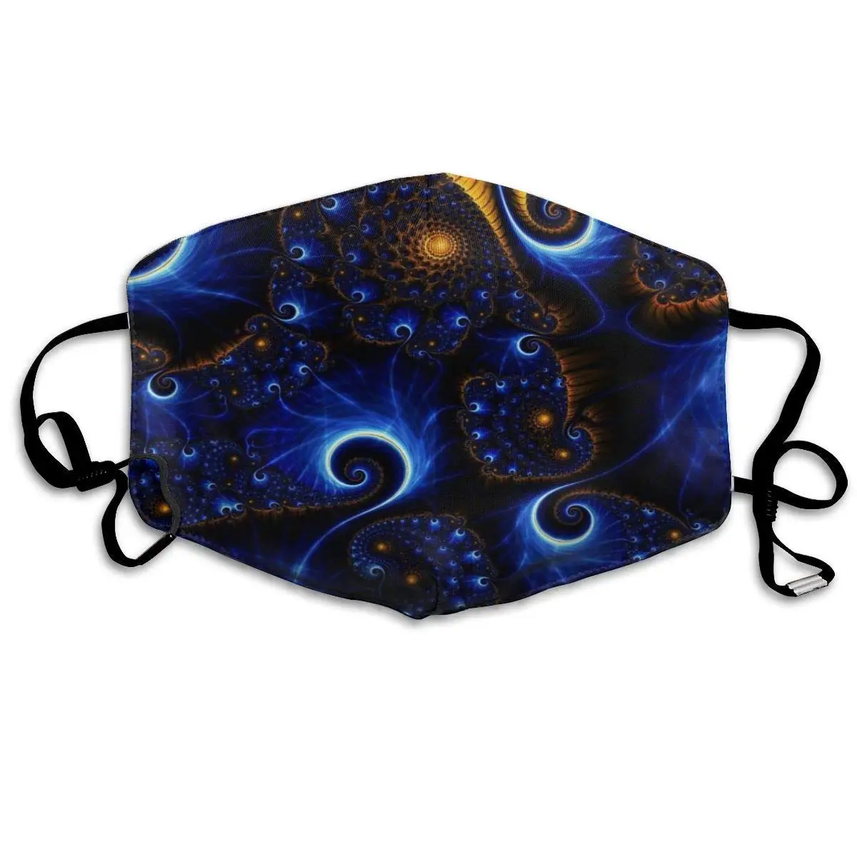 

Polyester Anti-dust Mouth Mask - Space Sky Star Seamless Art Washed Reusable Mouth-Muffle - Fashion Printed Face Masks for