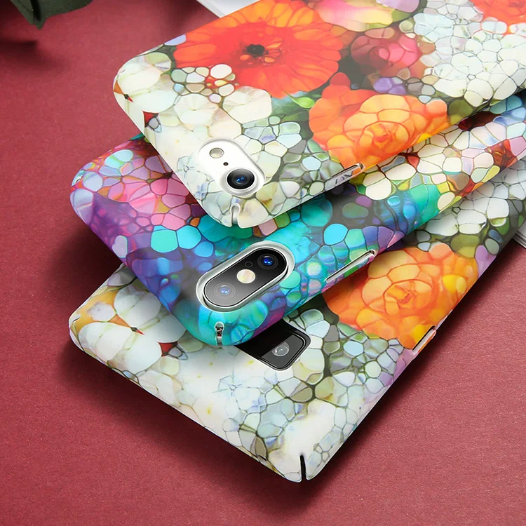KISSCASE PC Case For Xiaomi Redmi Note 7 9 8 Lite Play Flower Rose Phone Cover Remi Soft Back Fundas |