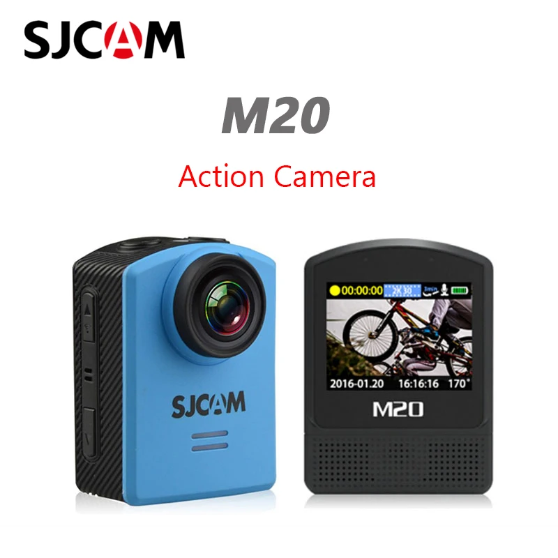 Оригинальная Спортивная Экшн-камера SJCAM M20, 4 K, Wifi, гироскоп, уличная мини видеокамера, 2160P HD, 16 МП, SJ Cam, 30 м, водонепроницаемая, для экстремальных видов спорта, DV