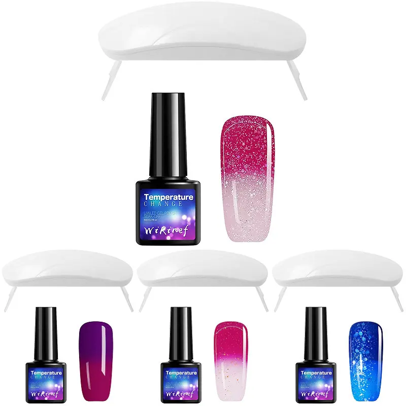 

Гель-лак градиентный для ногтей со светодиодной лампой, 8 мл