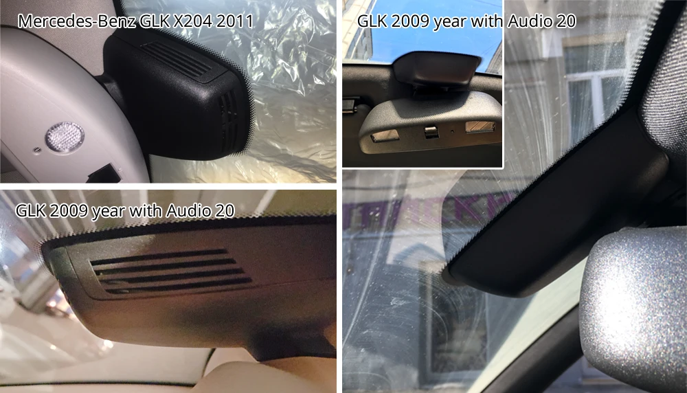 SINOSMART Novatek 96658 автомобильный Wifi DVR для Mercedes-Benz GLK Class GLK X204 Deluxe МОДЕЛЬ общая модель SONY IMX323