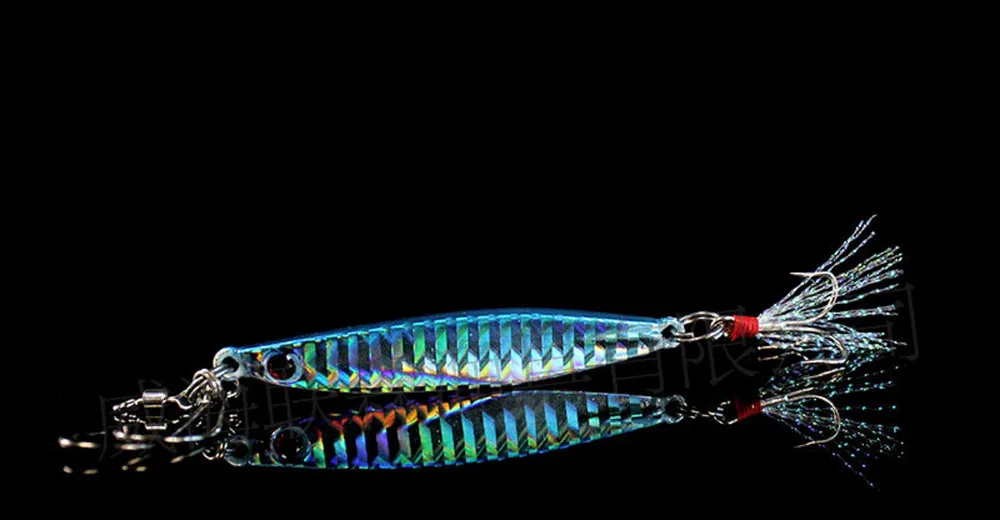 5 шт. глубоководный джиг для ловли окуня лазерная Морская Лодка каменная пляжная