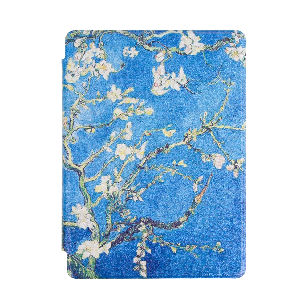 KBAE2 SY MH Тонкий чехол-книжка из искусственной кожи с магнитной крышкой для Kobo Aura Edition 2 6 ''eReader+ Защитная пленка+ стилус - Цвет: KBAE2 SY MH